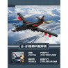 SEMBO 207253 SEMBO 207254 SEMBO 207255 SEMBO 207256 Xếp hình lắp ráp ghép mô hình Máy bay trinh sát SR-71 Blackbird 4 tổ hợp