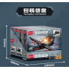 SEMBO 207253 SEMBO 207254 SEMBO 207255 SEMBO 207256 Xếp hình lắp ráp ghép mô hình Máy bay trinh sát SR-71 Blackbird 4 tổ hợp