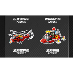 SEMBO 720955 SEMBO 720956 SEMBO 720957 SEMBO 720958 SEMBO 720959 SEMBO 720960 SEMBO 720961 SEMBO 720962 Xếp hình lắp ráp ghép mô hình Giải cứu ngày tận thế: Flame Guardian 8 tổ hợp