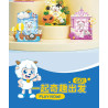 Wekki 518213 Xếp hình lắp ráp ghép mô hình Con dê dễ chịu và con sói to lớn: Khung ảnh giả tưởng tuyệt vời của cừu 6 loại Hộp mù