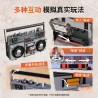Pantasy 85074 Xếp hình lắp ráp ghép mô hình Bộ sưu tập Retro: Loa di động