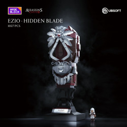 WISE BLOCK AULDEY HA395104US Ezio・Hidden Blade Xếp hình lắp ráp ghép mô hình Assassin's Creed 2: Thanh kiếm ẩn của Ezio