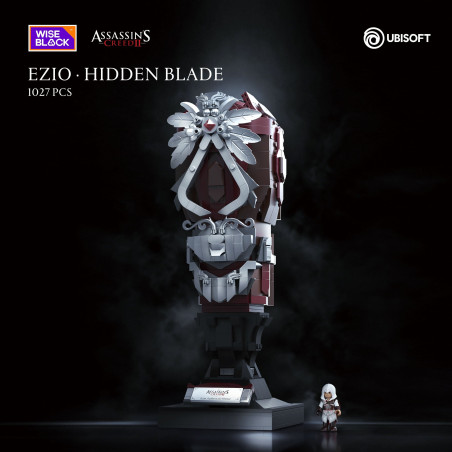 WISE BLOCK AULDEY HA395104US Ezio・Hidden Blade Xếp hình lắp ráp ghép mô hình Assassin's Creed 2: Thanh kiếm ẩn của Ezio