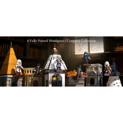 WISE BLOCK AULDEY HA395101US Leap of Faith Xếp hình lắp ráp ghép mô hình Assassin's Creed: Leap of Faith Blind Box 6 mô hình