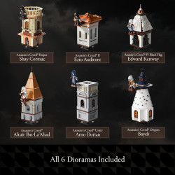WISE BLOCK AULDEY HA395101US Leap of Faith Xếp hình lắp ráp ghép mô hình Assassin's Creed: Leap of Faith Blind Box 6 mô hình