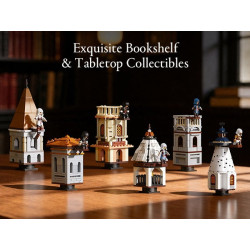 WISE BLOCK AULDEY HA395101US Leap of Faith Xếp hình lắp ráp ghép mô hình Assassin's Creed: Leap of Faith Blind Box 6 mô hình