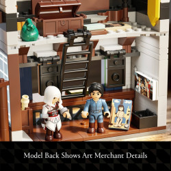 WISE BLOCK AULDEY HA395103US Tailor Shop & Art Merchant Xếp hình lắp ráp ghép mô hình Assassin's Creed 2: Cửa hàng may mặc và cửa hàng nghệ thuật
