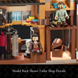 WISE BLOCK AULDEY HA395103US Tailor Shop & Art Merchant Xếp hình lắp ráp ghép mô hình Assassin's Creed 2: Cửa hàng may mặc và cửa hàng nghệ thuật
