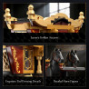 WISE BLOCK AULDEY HA395102US Papal Carriage Xếp hình lắp ráp ghép mô hình Assassin's Creed Brotherhood: Chuyến xe của Giáo hoàng
