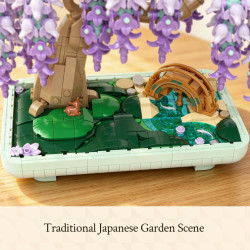 WISE BLOCK AULDEY HA393033US Seren：Wisteria Xếp hình lắp ráp ghép mô hình Seren: Wisteria