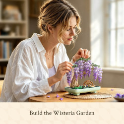 WISE BLOCK AULDEY HA393033US Seren：Wisteria Xếp hình lắp ráp ghép mô hình Seren: Wisteria