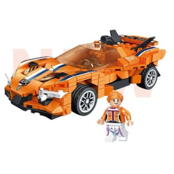 FORANGE FC1632 1632 ĐUA XE FC1632 bộ đồ chơi xếp lắp ráp ghép mô hình Speed Champions Racing Cars Đua Xe Công Thức