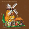 MORKMODEL MORK UrGe XMORK 20301 Windmill Vineyard Xếp hình lắp ráp ghép mô hình Vườn nho Cối xay gió Pháp