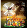MORKMODEL MORK UrGe XMORK 20301 Windmill Vineyard Xếp hình lắp ráp ghép mô hình Vườn nho Cối xay gió Pháp