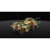 QUANGUAN 100322 Xếp hình lắp ráp ghép mô hình Xe trinh sát bọc thép hạng nặng Sd.Kfz.234 1 1:28