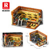 Reobrix 66302 GunShop Xếp hình lắp ráp ghép mô hình Cảnh tam giác: Cửa hàng vũ khí Mỹ