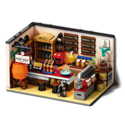Reobrix 66305 Beer Bar Xếp hình lắp ráp ghép mô hình Cảnh tam giác: Beer Craft Bar