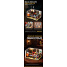 Reobrix 66305 Beer Bar Xếp hình lắp ráp ghép mô hình Cảnh tam giác: Beer Craft Bar