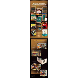 Reobrix 66305 Beer Bar Xếp hình lắp ráp ghép mô hình Cảnh tam giác: Beer Craft Bar
