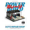 Pibo PB8867 Auto Repair Shop Xếp hình lắp ráp ghép mô hình Cửa hàng sửa chữa ô tô