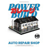 Pibo PB8867 Auto Repair Shop Xếp hình lắp ráp ghép mô hình Cửa hàng sửa chữa ô tô