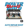 Pibo PB8867 Auto Repair Shop Xếp hình lắp ráp ghép mô hình Cửa hàng sửa chữa ô tô