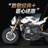 GULY 60558 XE MÁY BMW R1200LC 1:5 tỷ lệ 1:5 bộ đồ chơi xếp lắp ráp ghép mô hình Technic Kỹ Thuật Công Nghệ Cao Mô Hình Phương Tiện 1828 khối