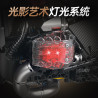 GULY 60558 XE MÁY BMW R1200LC 1:5 tỷ lệ 1:5 bộ đồ chơi xếp lắp ráp ghép mô hình Technic Kỹ Thuật Công Nghệ Cao Mô Hình Phương Tiện 1828 khối