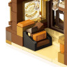 WISE BLOCK AULDEY HA393503US Miniature Mile：Chocolate Shop Xếp hình lắp ráp ghép mô hình cửa hàng sô cô la