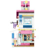 WISE BLOCK AULDEY HA393504US Miniature Mile：Ice Cream Shop Xếp hình lắp ráp ghép mô hình cửa hàng kem