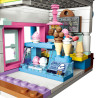 WISE BLOCK AULDEY HA393504US Miniature Mile：Ice Cream Shop Xếp hình lắp ráp ghép mô hình cửa hàng kem