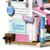 WISE BLOCK AULDEY HA393504US Miniature Mile：Ice Cream Shop Xếp hình lắp ráp ghép mô hình cửa hàng kem