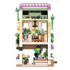 WISE BLOCK AULDEY HA393501US Miniature Mile：The Bloom Shop Xếp hình lắp ráp ghép mô hình cửa hàng hoa nở