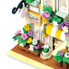 WISE BLOCK AULDEY HA393501US Miniature Mile：The Bloom Shop Xếp hình lắp ráp ghép mô hình cửa hàng hoa nở