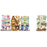 WISE BLOCK AULDEY HA393501US Miniature Mile：The Bloom Shop Xếp hình lắp ráp ghép mô hình cửa hàng hoa nở