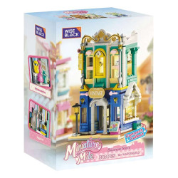 WISE BLOCK AULDEY HA393502US Miniature Mile：Boutique Store Xếp hình lắp ráp ghép mô hình Cửa hàng nhỏ
