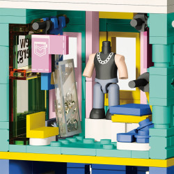 WISE BLOCK AULDEY HA393502US Miniature Mile：Boutique Store Xếp hình lắp ráp ghép mô hình Cửa hàng nhỏ
