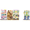WISE BLOCK AULDEY HA393502US Miniature Mile：Boutique Store Xếp hình lắp ráp ghép mô hình Cửa hàng nhỏ