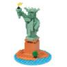 WISE BLOCK AULDEY U385625 Statue of Liberty Xếp hình lắp ráp ghép mô hình tượng nữ thần tự do