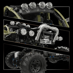 ToubaBamu T6007 Wild Adventure Buggy Xếp hình lắp ráp ghép mô hình Xe khám phá vùng hoang dã Xe địa hình điều khiển từ xa dẫn động bốn bánh được lập trình