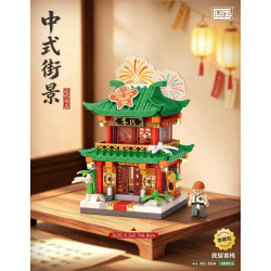 LOZ 8504 B&B bộ đồ chơi xếp lắp ráp ghép mô hình 394 khối