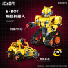 CaDA DoubleE C83005 Xếp hình lắp ráp ghép mô hình Steam Education: Robot lập trình B.BOT