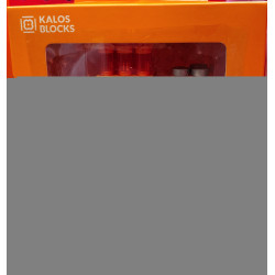 Kalos 82035 Kalos 82036 Kalos 82037 Coca-Cola Lub Lub Magnet Xếp hình lắp ráp ghép mô hình Coca-Cola: Nam châm tủ lạnh hình hạt đậu
