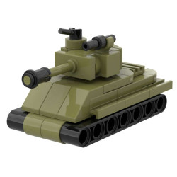 Onebrick OB-1083-8 Xếp hình lắp ráp ghép mô hình Sherman cỡ nhỏ M4A3E8