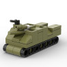 Onebrick OB-1083-9 Xếp hình lắp ráp ghép mô hình Pháo tự hành Mini M7 Priest