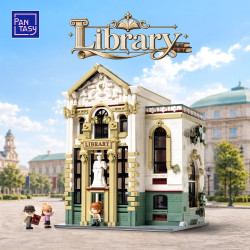 Pantasy 85077 Library Xếp hình lắp ráp ghép mô hình thư viện