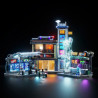 Lumibricks FunWhole 23004 Street Market Xếp hình lắp ráp ghép mô hình Blade Runner 2049: Ngõ mưa neon