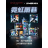 Lumibricks FunWhole 23004 Street Market Xếp hình lắp ráp ghép mô hình Blade Runner 2049: Ngõ mưa neon
