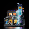 Lumibricks FunWhole 23004 Street Market Xếp hình lắp ráp ghép mô hình Blade Runner 2049: Ngõ mưa neon