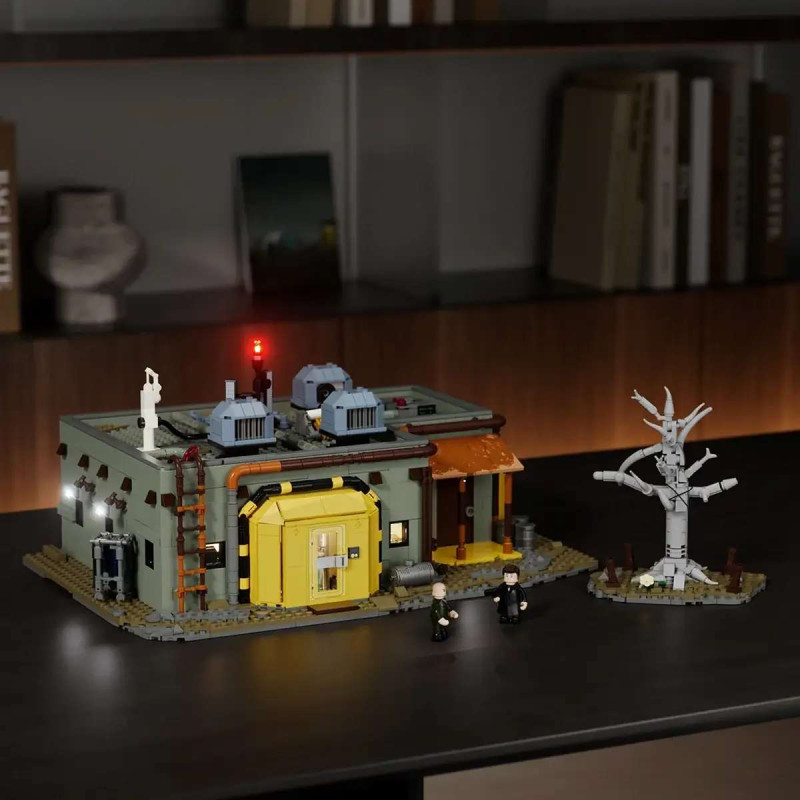 Lumibricks FunWhole 23002 Street Market Xếp hình lắp ráp ghép mô hình Blade Runner 2049: Protein Farm Living Pod